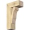 Ekena Millwork Balboa Block Rough Sawn Bracket w/ Offset Brace, Douglas Fir, 8"W x 18"D x 30"H BKT0806X18X30BOA05RDF - alternate 1